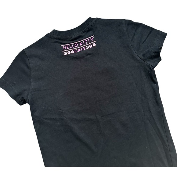 Hello‎ Kitty Cafe Donut Youth YS Black Shirt - Picture 8 of 8